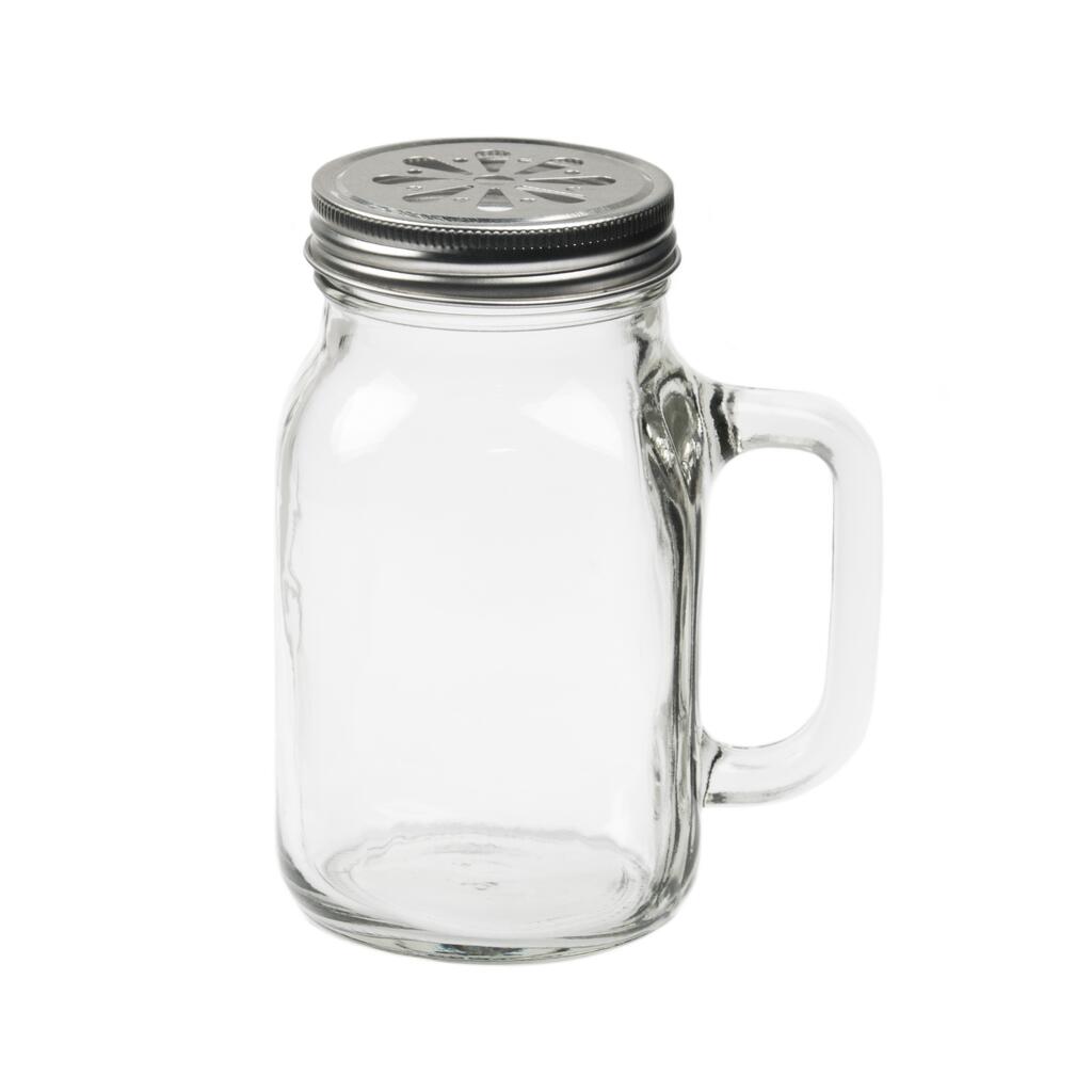 Банка для подачи коктейлей 600 мл с крышкой d 7 см h15 см P.L. - BarWare [1]