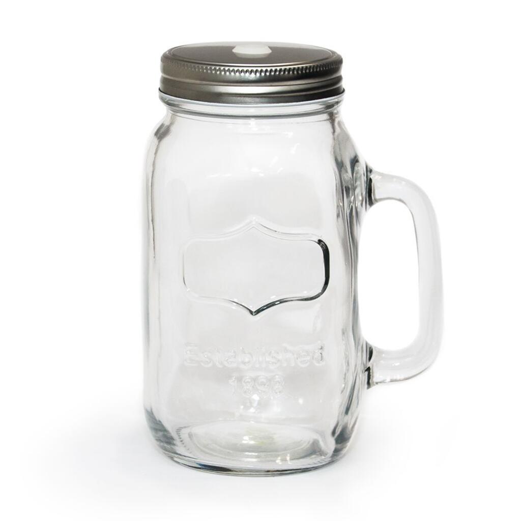 Банка для подачи коктейлей 700 мл с крышкой d 9 см h17 см P.L. Proff Cuisine [1]